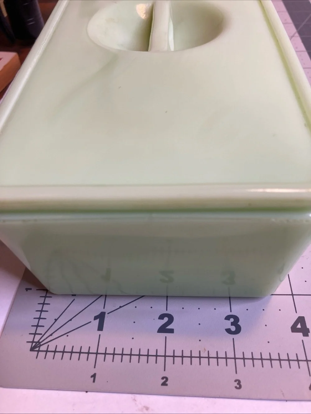Vintage Jadeite Jeanette Green Urainium Glass 8